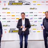 Lars Soutschka (Vorstand ADAC e.V.),  Lutz Hübner (CMO der BWT Gruppe), Hermann Tomczyk (ADAC Sportpräsident), v.l.