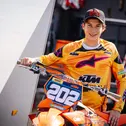 Ryan Oppliger fuhr im ADAC MX Junior Cup 125 auf die Pole-Position