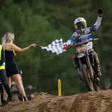 Dani Heitink krönt sich bereits am Samstag in Dreetz zum neuen ADAC MX Junior Cup 85-Champion