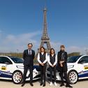 Lady Power: FFSA-Präsident Nicolas Deschaux, Rumeau, Gudet, Caroline Diviès (Leiterin FFSA-Damenkommission)