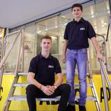 Speedway-Piloten des ADAC Stiftung Sport Förderkaders 2018: Lukas Fienhage, Erik Bachhuber