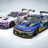 Der Ford Mustang GT3 erhält für 2026 ein Evo-Paket (Foto: HRT)