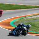 Maverick Vinales aus Spanien fuhr am Freitag in die Top-3