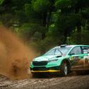 Andreas Mikkelsen kommt im Skoda von Toksport als WRC2-Tabellenführer zu den Prüfungen in Deutschland, Österreich und Tschechien