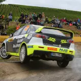 Der Jäger: Hermann Gassner junior im Mitsubishi Lancer R4