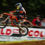 Lucas Leok war im ADAC MX Junior Cup 85 in diesem Jar eine Klasse für sich