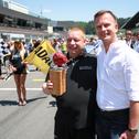 ADAC GT Masters, Red Bull Ring, Peter Zakowski, ADAC Motorsportchef Lars Soutschka 