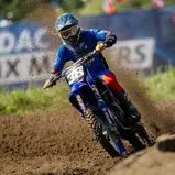 Oskar Romberg ist der bestplatzierte Deutsche im ADAC MX Junior Cup 125