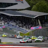 #23 Stefan Bostandjiev / Pavel Lefterov / Overdrive Racing / Porsche 718 Cayman GT4 RS CS