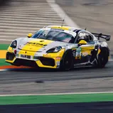 #33 / Black Falcon Team Textar / Porsche 718 Cayman GT4 CS MR / Axel Sartingen / Daniel Schwerfeld