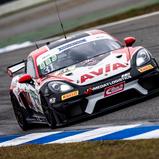 #31 AVIA W&S Motorsport / Finn Zulauf / Josef Knopp / Porsche 718 Cayman GT4 RS CS, Hockenheimreing