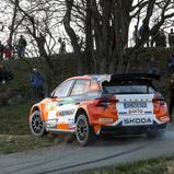 #3	D. Rostek - S. Kopczyk / Skoda Fabia RS Rally2 (RC2) / 60. ADAC Rallye Erzgebirge