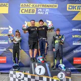 Podium Klasse OK-N, DKM in Cheb