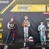 Siegerehrung, ADAC Kart Masters Mülsen
