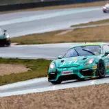 #9 Tano Neumann/Joachim Bölting (Overdrive Racing / Porsche 718 Cayman GT4 RS CS)