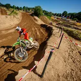 Bradley Mesters ( Niederlande / Kawasaki / F&H Racing Shop-HMX ) beim ADAC MX Junior Cup 125