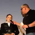 Bambini-Meister Jan-Lukas Keil im Gespräch mit Michael Scheidle