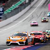 #91 Wimmer Werk Motorsport / Egor Litvinenko / Oskar Dix / Porsche 718 Cayman GT4 RS CS, Red Bull Ring