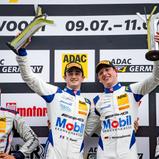 Die Doppelsieger von Zandvoort: Théo Nouet (li.) und Jan Marschalkowski