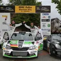 Erster Sieg im Skoda Fabia R5: Fabian Kreim, Förderpilot der ADAC Stiftung Sport