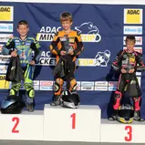 Podium (Klasse Polini), ADAC Pocket Bike Cup, Harsewinkel