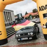 Start der ADAC Youngtimer Tour bei Messe unter dem Funkturm
