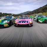 #7 Nicki Thiim (Aston Martin Vantage GT3 / Comtoyou Racing), #14 Matteo Cairoli ( Ferrari 296 GT3 Evo / Emil Frey Racing), #11 Marco Wittmann (BMW M4 GT3 Evo / Schubert Motorsport), Test Red Bull Ring 2026