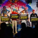 Die Acerbis Best Qualifer des Jahres (v.l.): Cirulis, Ziemer, Skovbjerg, van de Moosdijk
