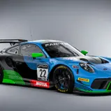 Das Team Allied-Racing debütiert 2022 in der Deutschen GT-Meisterschaft (Fahrzeug im Design der GT World Challenge)