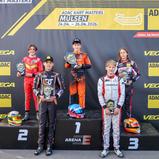 Siegerehrung, ADAC Kart Masters Mülsen