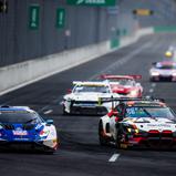 #6 Szymon Ladniak (POL) / Dante Rappange (NLD) / LIQUI MOLY Team Engstler / Lamborghini Huracán GT3 EVO 2, #56 Sandro Holzem (DEU) / Juliano Holzem (DEU) / Schubert Motorsport / BMW M4 GT3 Evo, Dekra Lausitzring