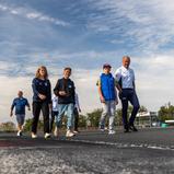 Trackwalk fuer die Nachwuchsfahrerinnen und Nachwuchsfahrer(c) Markus Toppmöller