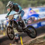 Nicolai Skovbjerg ( Dänemark / Husqvarna / MX-HANDEL HUSQVARNA RACING ) beim ADAC MX Youngster Cup