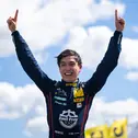 Jubelte über seinen zweiten DTM-Sieg: Jack Aitken