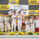 ADAC GT Masters, Sachsenring, Tonino Team Herberth, Robert Renauer, Dominik Schwager, René Rast, Kelvin van der Linde, Prosperia C. Abt Racing, Nicki Thiim, Fabian Hamprecht