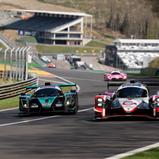 In Spa-Francorchamps erlebte Pavel Lefterov (links) seine ersten Kilometer in einem LMP3-Fahrzeug