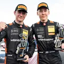 Tom Kalender und Elias Seppänen liegen auch in der „Road to DTM“-Wertung an der Spitze