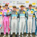 ADAC GT Masters, Oschersleben, Callaway Competition, Markus Pommer, Marvin Kirchhöfer, BWT Mücke Motorsport, Jeffrey Schmidt, Christopher Haase, HCB-Rutronik Racing, Patric Niederhauser, Kelvin van der Linde