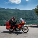 Auch die Motorräder touren durch Südtirol