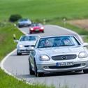 Erfolgreicher Auftakt für die erste ADAC Youngtimer Tour Bodensee: Im Rahmen der Klassikwelt Bodensee starteten knapp 45 Teams die Motoren ihrer jungen Klassiker