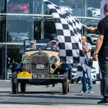 Sieger der ADAC Deutschland Klassik 2023 ist der Ford Model A Roadster (40-A) aus 1929 von Bernhard Jühe und Dennis Jühe