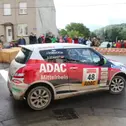 Starker Youngster auf Rang drei: Johannes Dambach im Suzuki Swift