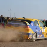 Das Ziel ist der Titel im ADAC Rallye Masters: Hermann GAßner im Mitsubishi Lancer