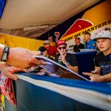 ADAC MX Masters, Mölln, Hunter Lawrence ( Australien / Honda / KMP-Honda-Racing ) und Henry Jacobi ( Deutschland / Husqvarna / STC Husqvarna Racing )