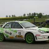 Erfolgreiches Heimspiel: Dirk Klemund schob sich im Subaru Impreza auf Rang neun der Masters-Zwischenwertung