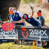 ADAC MX Masters 2020, Grevenbroich, Helfer in der Helferbox