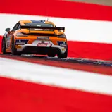 #91 Wimmer Werk Motorsport / Egor Litvinenko / Oskar Dix / Porsche 718 Cayman GT4 RS CS, Red Bull Ring