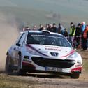 Starker Youngster: Nico Lechhorn im Peugeot 207 S2000 wieder in die Top-Ten