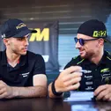 Thomas Preining und Mirko Bortolotti (l-r) wechselten sich zuletzt mehrfach an der Spitze ab