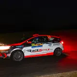 #24 Raffael Sulzinger / Lisa Kiefer (ADAC Team Südbayern / ADAC Pfalz e.V., Ford Fiesta Rally4), ADAC 3 Städte Rallye